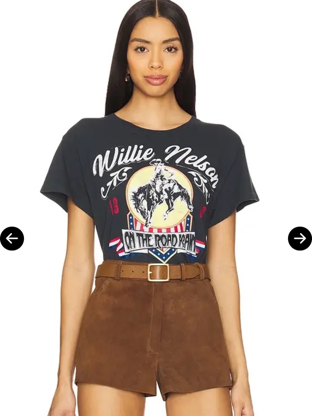 Daydreamer Willie Nelson 1980 Cowboy Tour Tee